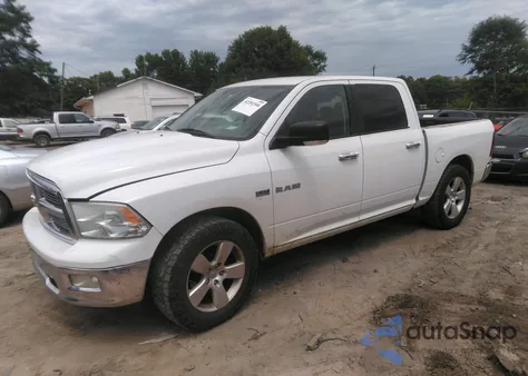 2010 Dodge Ram 1500 Slt/Sport/Trx from USA, damaged, VIN 1D7RB1CT9AS209309
